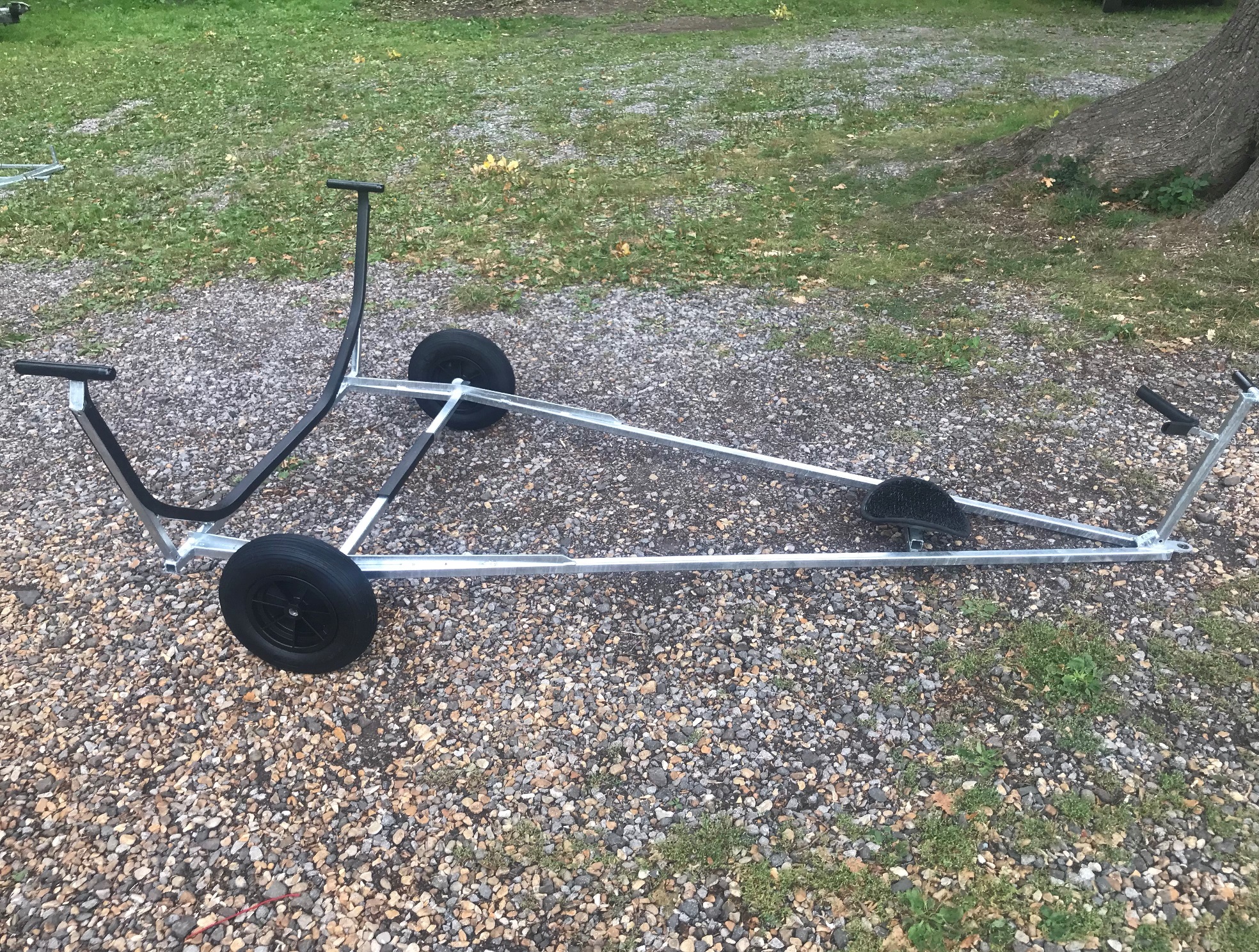 RS200 Gunnel Hung Launching Trolley