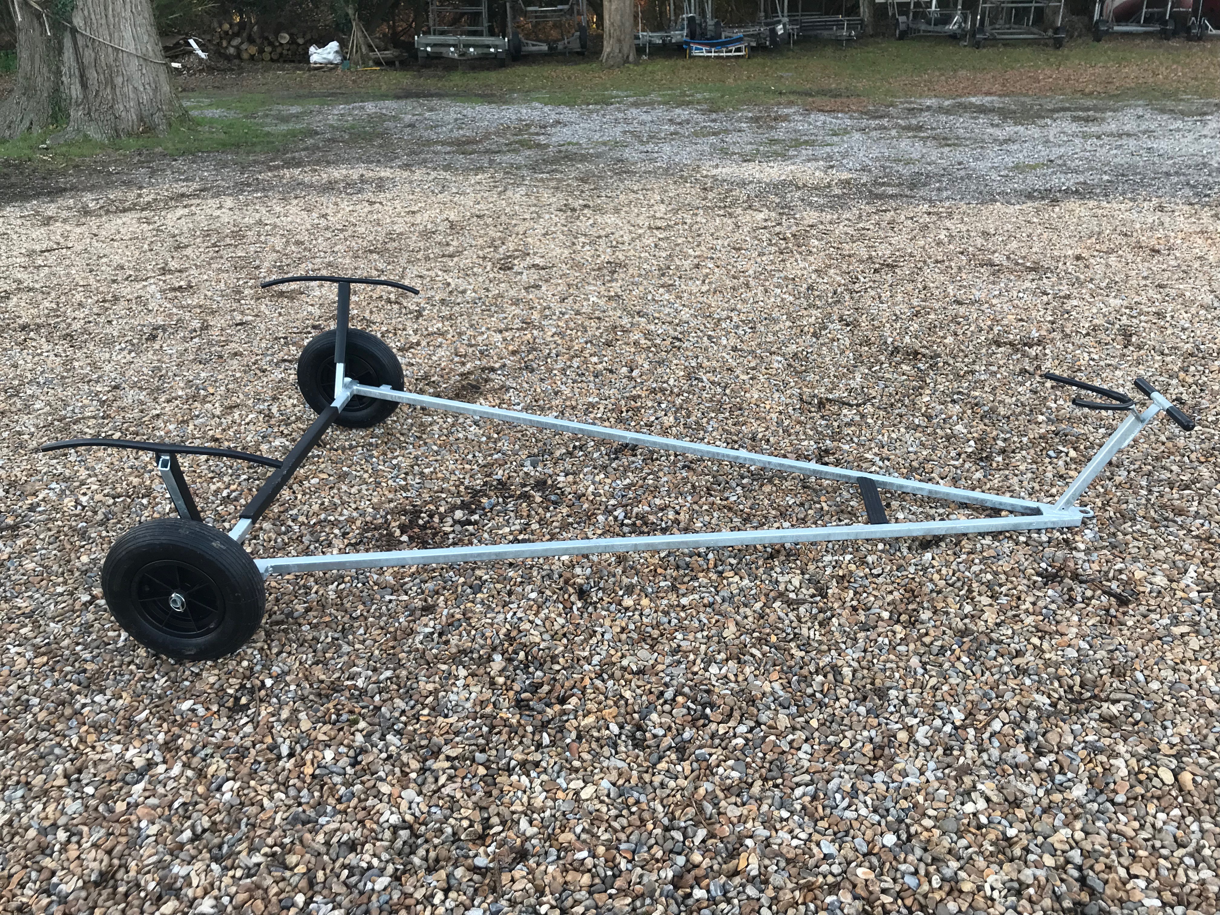 Laser Launching Trolley
